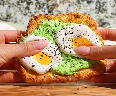 Avocado Toast & Egg Slime