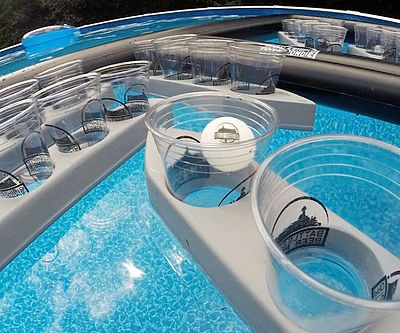Battleship Floating Beer Pong