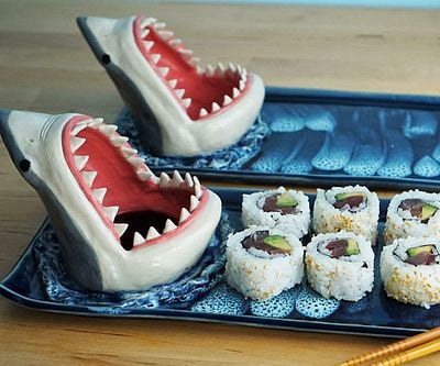 Great White Shark Sushi Plate