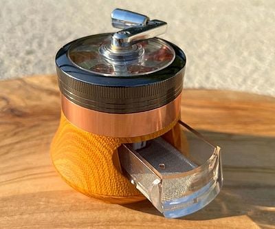 Hand Cranked Herb Grinder