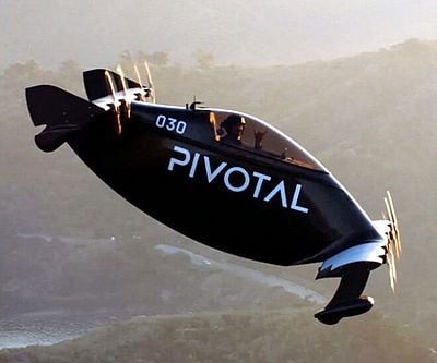 Pivotal eVTOL Electric Aircraft