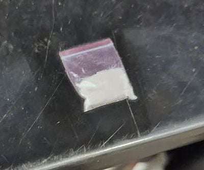Prank Cocaine Baggie Stickers