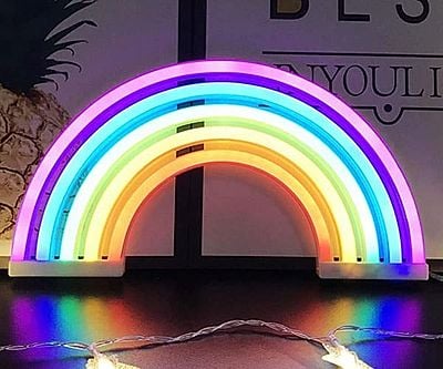 Rainbow Neon LED Lamp