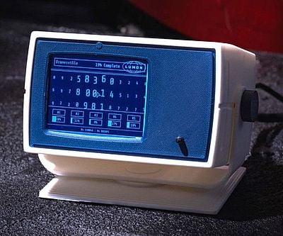 Retro Mini Monitor Computer Terminal