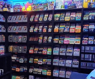 Retro Video Game Cartridge Stands