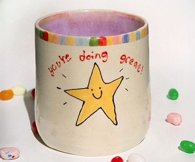 Whimsy Positive Message Coffee Mug